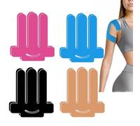 8 Pcs Kinesiology Tape for Shoulder, Precut Sports Physio K Tape Support and Muscle Pain Relief, Original Cotton Waterproof & Breathable, Latex Free Elastic Kinesiology Athletic Tape