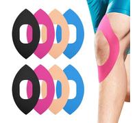 8 PCS Kinesiology Tape Pre Cut Kinesiology Tape Knee for Knee Support It Has Strong Ductility Breathable and Comfortable Hypoallergenic and Waterproof for Running Cycling