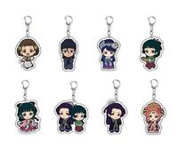 8 Pcs Kusuriya No Hitorigoto Keychain Anime Figure Maomao Keyring Pendant Cute Acrylic Chain Decor Apothecary Girls Diaries Merch