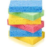8 PCS Large Cellulose Sponges, Kitchen Sponges for Dish, Heavy Duty Scrub Sponges, Non-Scratch Dish Scrubber Sponge for Household, Cookware, Bathroom
