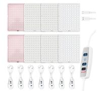 8 Pcs LED Backlight Board Kit for H2D/H2S/X1/X1C/P1/P1S/A1 3D Printer DIY Printing Project 3D Printer Accessories for Home Office