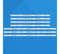 8 PCS LED Backlight Strip Set for 49LH615V 49LH630V - Compatible with 6916L-2586A 6916L-2587A 6916L-2588A 6916L-2589A - 977mm Length (Color: 2 Set)(5 set)