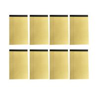 8 Pcs Legal Pad Writing Sheet School Supplies Scratch Book Desk Accessories Lined Paper Pad Note Lined Paper