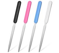 8 PCS Letter Opener Envelope Slitter Mail Opener Tool Stainless Steel Letter Openers Mail Multipurpose Lightweight Mails Envelope Openers for Office Home School Classroom Work Uses (4 Colors)