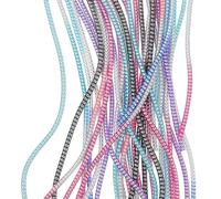 8 Pcs M Pvc Cable Sleeve Wire Protector for Network and Data Cables