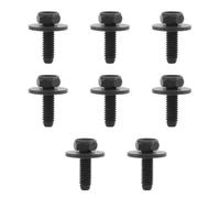 8 Pcs M8-1.25 X 20mm Car Skid Plate Bolts,Carbon Steel Hex Head Splash Shield Skid Cover Bolt,Compatible with Toyota 4Runner/Tacoma/Tundra/Sequoia/FJ Cruiser,for 90080-11373 Suspension Crossmember