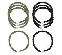 8 Pcs Military Twisters Trouser Twists, Elastic Boot Straps Trouser Twists Leg, Military Style Blousing Straps with Metal Hooks, Adjustable Leg Ties for Men and Women, Outdoor Activity