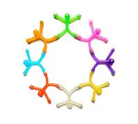 8 Pcs Mini Man Funny Refrigerator Magnets Set - Cute Kitchen & Office Decor, Magnetic Fridge Accessories for Home, Locker, Whiteboard (Decorative Gift Idea)