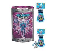 8 Pcs Monster Trainer Gym Badge Pin Set with Collector Gift Box - Boulder, Cascade, Thunder, Rainbow, Soul, Marsh, Volcano & Earth Badge Collection - Metal Anime Pins for Jackets, Bags & Backpacks