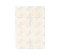 8 Pcs Mouthpiece Patch Cushions Pads Alto Tenor Sax Saxophone Mouthpiece Patch Pad for Soprano Alto Tenor Saxophone Clarinet(0.3mm Small Oval-White)