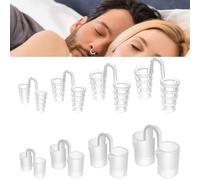 8 PCS Nasal Dilators Plug for Snoring Relief, Silicone Nose Vents, Nasal Breathers Anti Snoring Clips Sinus Snoring Aids, Reusable Anti Snore Devices Sleep Better Aid Relieve Snore for Men Women