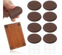 8 Pcs Non-slip Stabilizer Pads for Cutting Boards, Self-Adhesive Rubber Feet, Noise Reducing Feet Waterproof Shock-Absorbent Rubber Feets for Cutting Board and Counter Top Protection