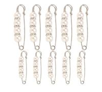 8 Pcs Pearl Brooch for Women clothes-Pearl Safety Sweater Shawl Pins Brooches Para Ropa De Mujer Multiple Styles and Lengths Are Available to Suit Various Scenarios Clothing Decoration Accessories