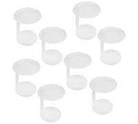 8 Pcs Portable Splash Guard for Humidifier Plastic Water Guard | Reusable Design, Easy Installation, White Finish, for Pond and Fish Tank Humidifier Use