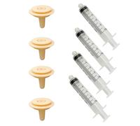 8 Pcs Puppy Milk Feeding Kit with Syringe, Kitten Bottle with Accurate Scale Feeder Accessories for Newborn Pets