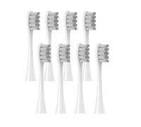 8 Pcs Replacement Brush Heads，Compatible for Oclean X PRO Elite/Flow/F1/One/X/All Series Electric Toothbrush(8 pcs Grey)