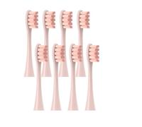 8 Pcs Replacement Brush Heads，Compatible for Oclean X PRO Elite/Flow/F1/One/X/All Series Sonic Electric Toothbrush Soft Bristle(8 pcs Pink)