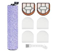 8 Pcs Replacement Parts For Shark WDB1F2 For HydroVac XL 3-in-1 Vacuum Cleaner Accessories, 1*Brush Roll 2*Filters 4*Foam Filters 1*Cleaning Brush