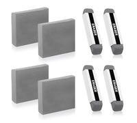 8 PCS Rubbers Erasers, No Residues Double Head Ink Eraser, Tearable Kneaded Eraser Ink Remover for Artists Drawing Sketches Kids School