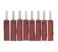 8 Pcs Sanding Drum Kit for Drill, Rotary Tool Sanding Mandrel Spindle Sander Adaptor, 80-1000 Grit Polishing Sandpaper Roll