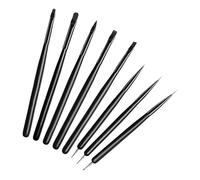 8 Pcs/Set Nails Art Liner Brushes Set Brushes Manicure Drawing Brush Practical Art For Woman