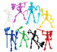 8 PCS SET Skeleton, T13 Action Figure,Multi Joint Articulated Poseable Figures, Dynamic Display Models for Collectors and Enthusiasts, 13.5 cm