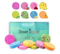 8 PCS Shower Steamers, Shower Steamers Aromatherapy Shower Tablets, Birthday Gifts for Women, Mum, Nanny, Girls, Relaxation Shower Bombs Personalised Gifts for Thanksgiving, Christmas (8 Scents)
