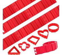 8 PCS Silicone Cake Mold, Attuslla Cake Pan Snake DIY Baking Mould Bake Tools - Design Your Cakes Any Shape