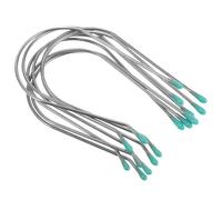 8 Pcs Silver Hot Curler Clips Replacement Kit, Hot Roller Rollers Securing Pins Fits 2 Inch, Replacement Styling Tools and Appliances,Hot Roller Replacement Kit, Clips and Barrettes Hair Accessories