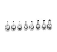 8 Pcs Stainless Steel Hot Air Gun Nozzle Heat