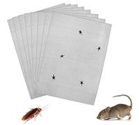 8 Pcs Stainless Steel Wire Mesh Sheet, Welded Wire Mesh, 20 Mesh A5 Mesh Sheet, 1mm Aperture Rodent Mesh for Insect & Rodent Proofing Pest Control, Cuttable, Perfect for Vents Air Brick Cover 15×21cm