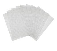 8 Pcs Stainless Steel Wire Mesh Sheets,20 Meshes A5 Rodent Control Metal Woven Mesh, Fine Metal Mesh Sheets Panels,Rodent Meshes Metal Woven Wire Meshes for Vents Cover Air Brick Pest Proofing