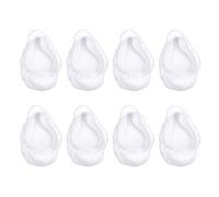 8 Pcs Steam Mop Pads for Handheld Steam Cleaner, Washable Reusable Microfiber Cloths Steam Mop Accessories for Hard Floors, Tiles, Grout