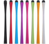 8 Pcs Stylus Pens for Tablet and Capacitive Touch Screens | Silicone and Metal Build, Nonslip Grip, Practical Input Tool for Electronic Devices Random Color