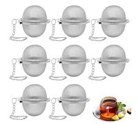 8 PCS Tea strainers for Loose Tea, Loose Leaf Tea Infuser, Tea Infuser, Tea Strainer fine mesh, for Cup Pot, Easy Clean Tea Accessories