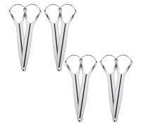 8 Pcs Tongue Scraper Stainless Steel Tongue Cleaners Wide Head Tongue Cleaner Tool Reduce Bad Breath Tongue Scrapers for Fresh Breath