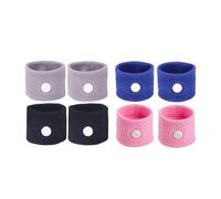 8 Pcs Travel Sickness Bands,Motion Sickness Relief Wristbands,Acupressure Anti-Nausea Bands for for Kids and Adults Sea, Car, and Flying Sicknes,Morning Sicknes Relief Pregnancy
