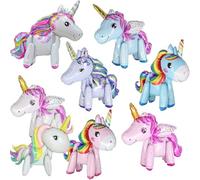 8 Pcs Unicorn Balloons Kit - Unicorn Balloons, Unicorn Party Decorations, Unicorn Birthday Decorations - Perfect For Unicorn Party Decorations, Unicorn Birthday Decorations, Unicorn Theme Events