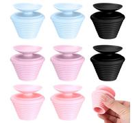 8 Pcs Universal Bath Plug Replacement, Rubber Bath Plugs, Bathroom Sink Drain Plugs, Silicone Drain Stopper for Kitchen Sinks Wash Basin Bathtub Plug(4 Colors)