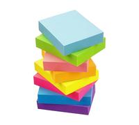 8 Pcs Vibrant Sticky Notes, Adhesive Memo Pads for School Supplies & Home Organization Memo Pad