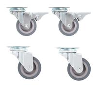 vidaXL 8 Pcs Swivel Casters 50 Mm