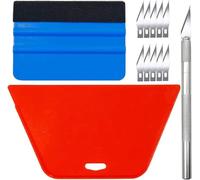 8 pcs Wallpaper Tool Kit - Wallpaper Application Tools with Knife - Squeegee & Scraper for Vinyl Wrap and Wall Covering