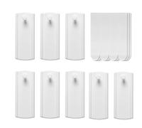8 Picture Hangers, 12 Large Removable Adhesive Strips, Command Picture Hooks, Sticky Picture Hooks, Command Picture Hook, Damage Free Picture Hanging Hooks Heavy Duty, No Nails Picture Hooks