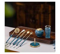 8-Piece Brass Incense Burner Set, Premium Incense Making Kit for Meditation, Home, Spiritual Relaxation Gift