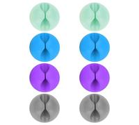 8-Piece Cable Holder, Silicone Cable Management Bracket, Desktop Cable Clip, Mini Multi-function Clip, Cable Retention Clip, Cable Storage Clip