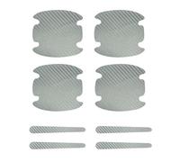 8-Piece Car Door Handle & Cup Protector Kit for Honda Stream 2000 2001 2002 2003 2004 2005 2006, Car Door Handle Scratch Guards, Guards Against Fingernail Marks & Scuffs,Normal-C/Silver