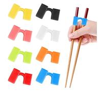 8-Piece Chopstick Assistant, Beginner Chopstick Training Props, Reusable Chopstick Holder, Chopstick Assistant Connector, Chopstick Accessories