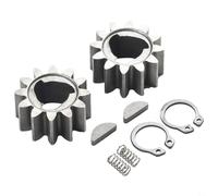 8 Piece Drive Wheel Gear Kit Transmission Keys Springs Clips Set 42661-VE2-800 42672-VE2-800 Replacement Parts for Honda Lawn Mower