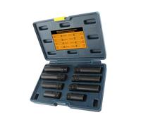 8 Piece Ergonomic Lugs Nut Removal Set for Fast Release of Spline and Hexagonal Aftermarket Portable Travel Solution Hexagonal Styles Lugs Nut Removal