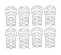 8 Piece Gutter Downspout Guard Down Pipe Filter Mesh Gutter Downpipe Leaf Screen Covers Keeps Gutter Downpipes Clear